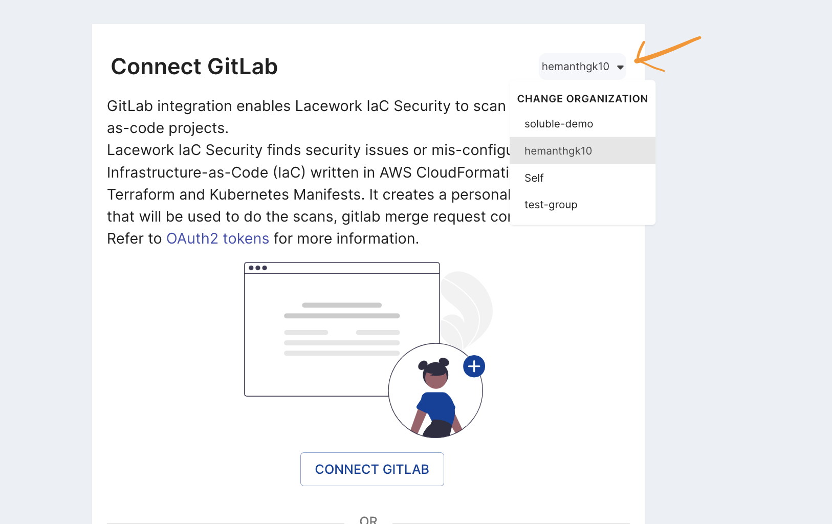 Connect GitLab