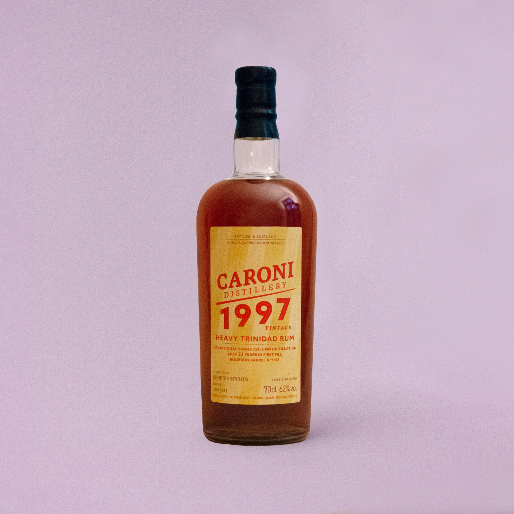 Caroni Rum Label