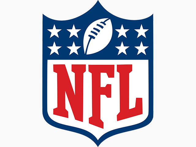 The logo for the National Football League (NFL)