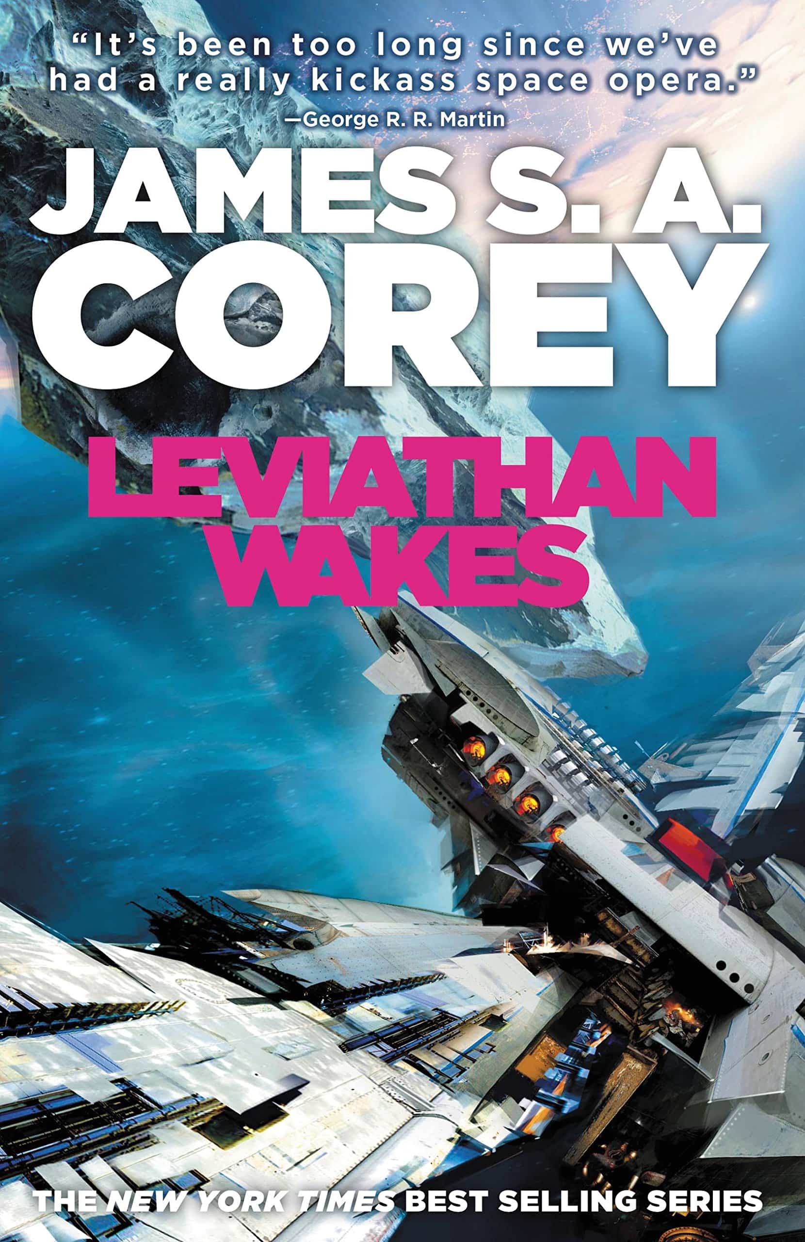The cover of Leviathan Wakes
