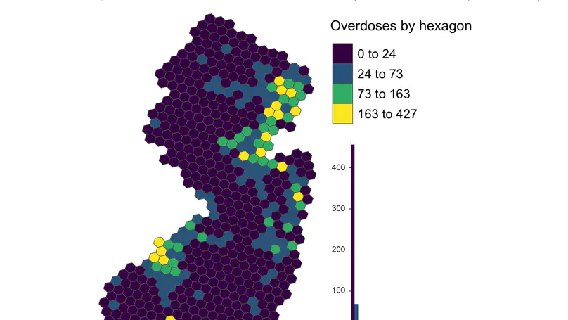 Mapping New Jersey’s overdose hotspots: Insights from state administrative data