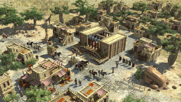 A screenshot of 0 A.D. showing the Persian civilisation A screenshot of 0 A.D. showing the Persian civilisation