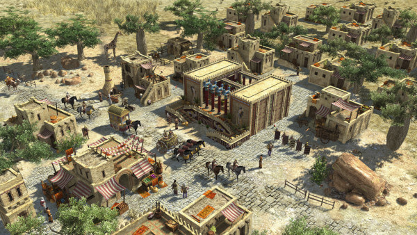 A screenshot of 0 A.D. showing the Persian civilisation