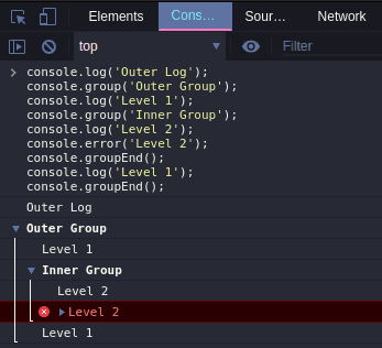 Console Group Object