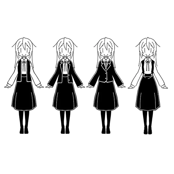 Mahiro is trying out lots of cute clothes