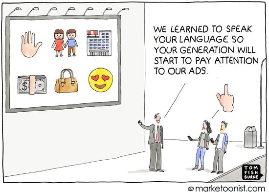 marketoonist marketing to millenials