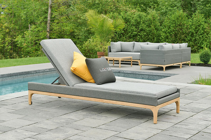 Mobilier domino lounger