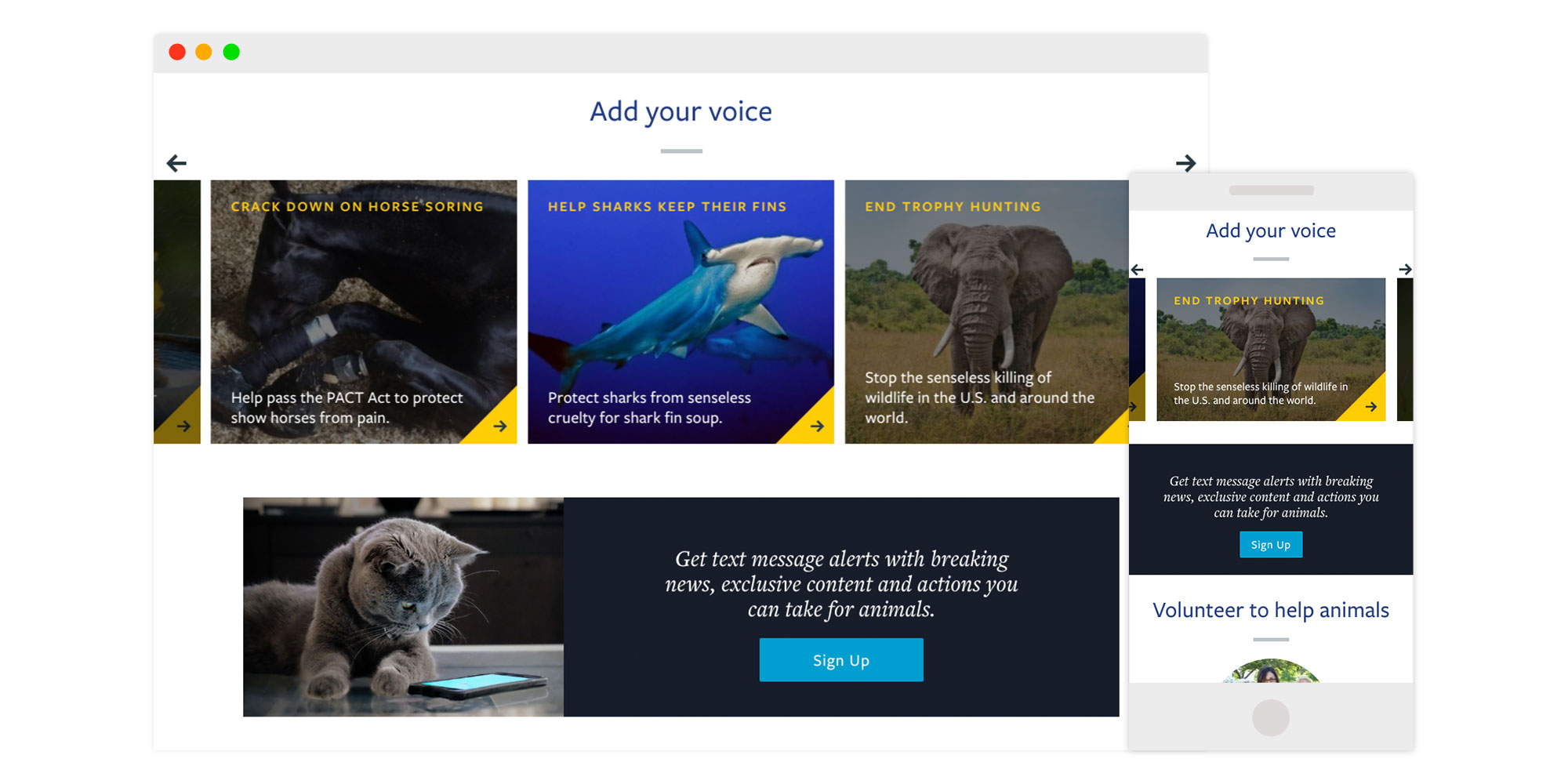 Add your voice