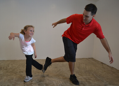 image of Pediatric Rehab exercises in San Diego