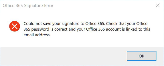 o365 save signature error 1