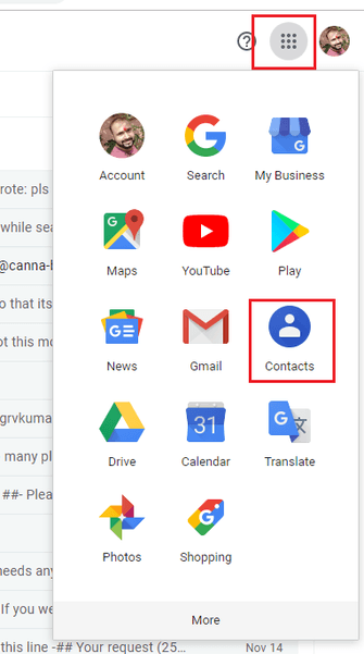 Where is My Contacts list In Gmail? - Covve