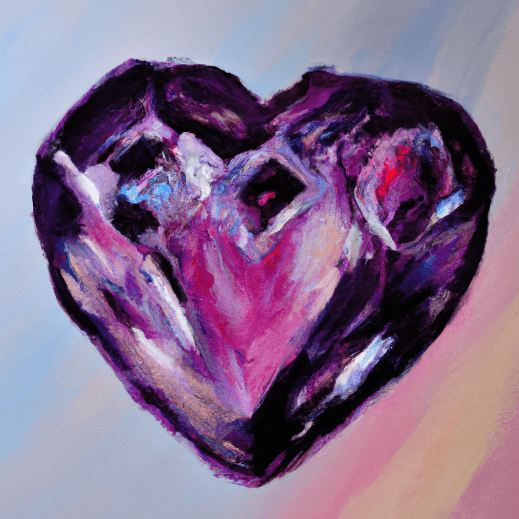 Heart Oil Painting
