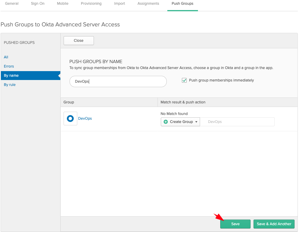 Configure Okta Advanced Server Access (ASA) for GCP + Jenkins Service