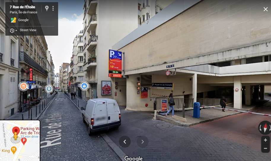Parking Paris Wagram