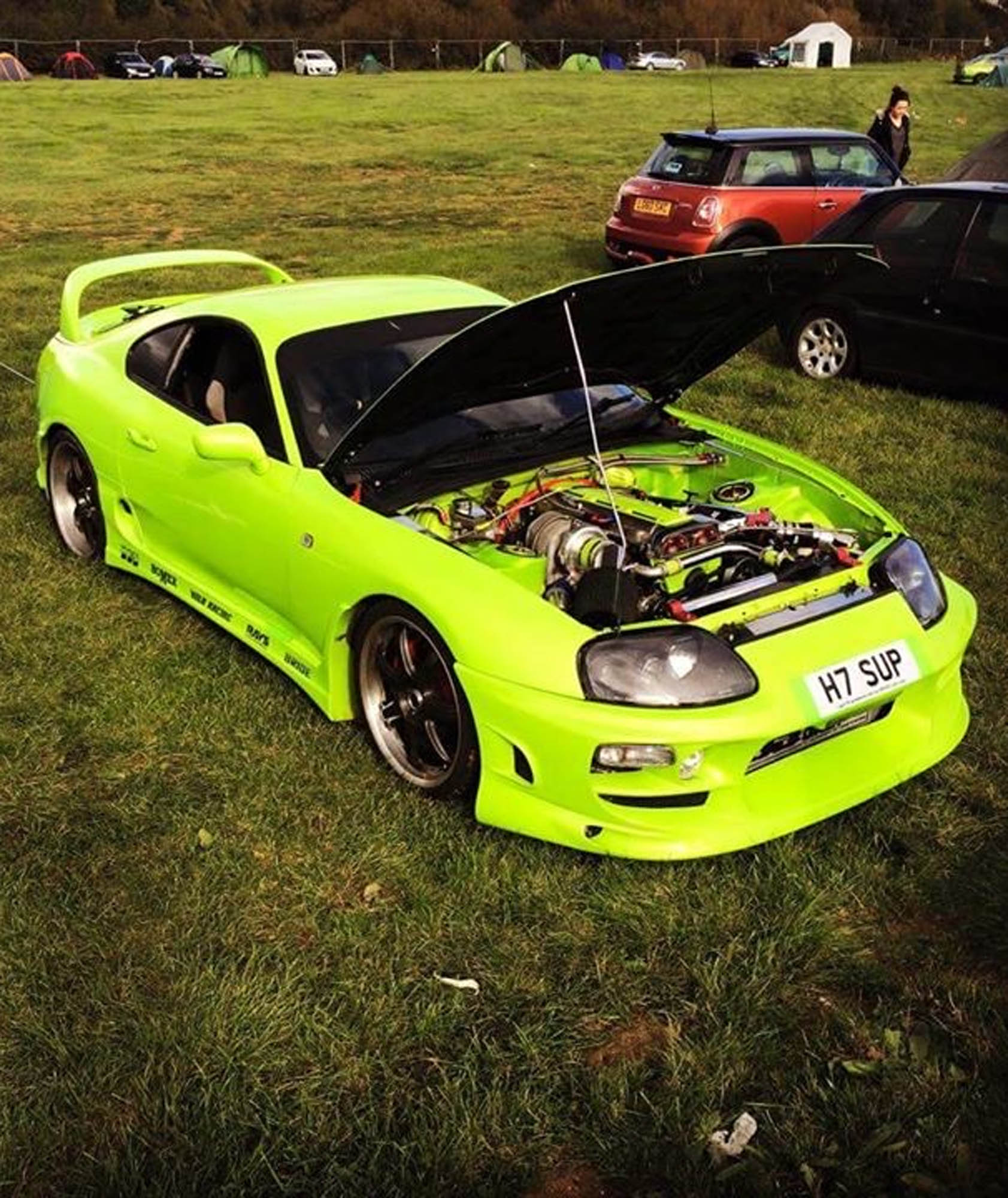 mkiv toyota supra big single turbo conversion