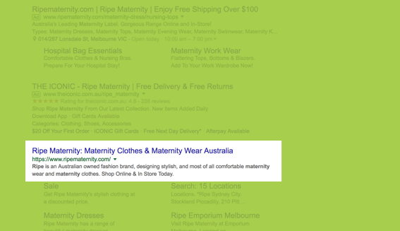 Ripe Maternity