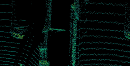 a lidar point cloud image