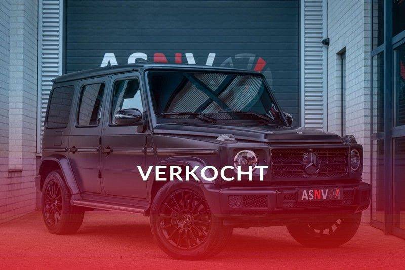 Mercedes-Benz G-Klasse G500, 421 PK, AMG-Line, Designo Magno Black, Distronic/Plus, Schuif/-Kanteldak, Sport-Uitlaat, BTW, 56DKM!! afbeelding 1