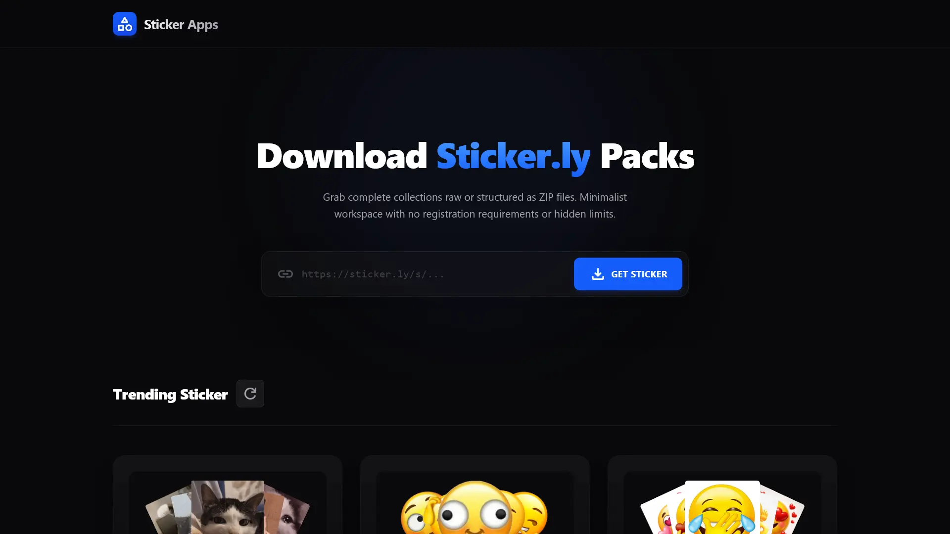 Stickerly Downloader