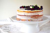 Lemon and Blueberry Layer Cake