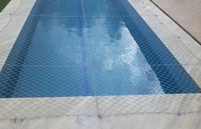 rede de proteção para piscina