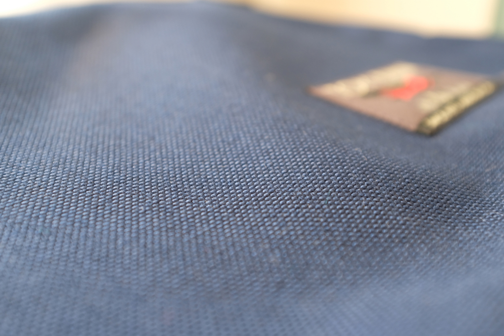 The 1000D Cordura fabric in Navy color