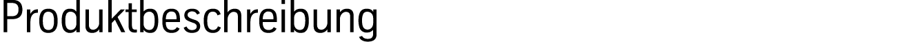 Produktbeschreibung 