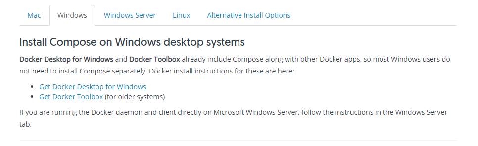 Instalar Docker en Windows
