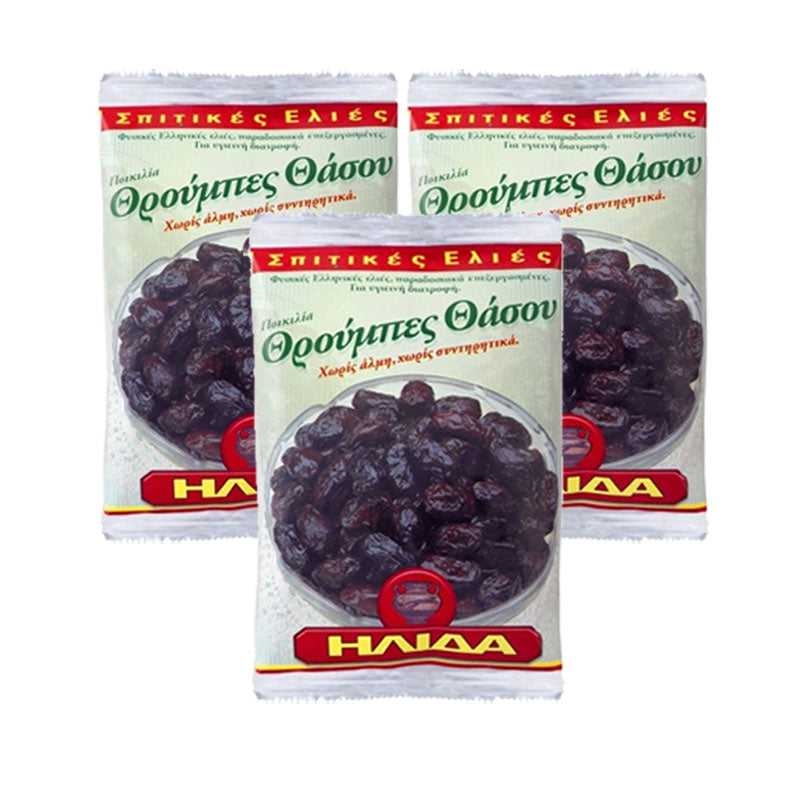 griechische-lebensmittel-griechische-produkte-oliven-aus-thassos-throubes-in-olivenoel-3x200g-ilida