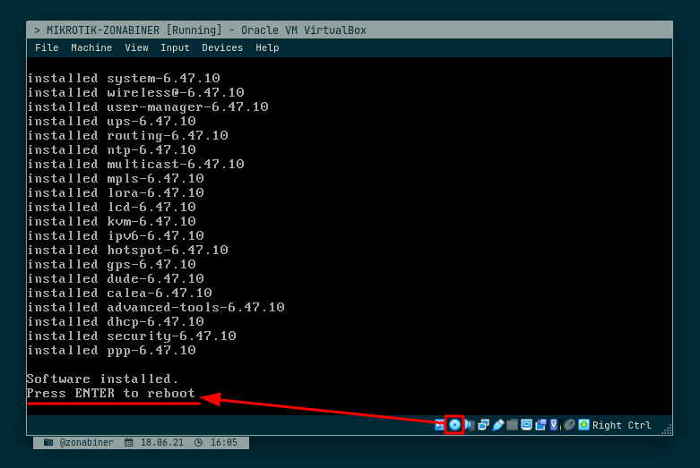 Remove disk from virtual drive