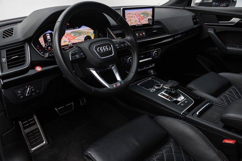 Audi SQ5 3.0 TFSI 354pk Quattro Black Edition Panoramadak Luchtvering Valconaleder+Memory B&O Matrix-Dynamisch Keyless Navi-High ACC DriveSelect  21"Performance Camera Pdc afbeelding 17