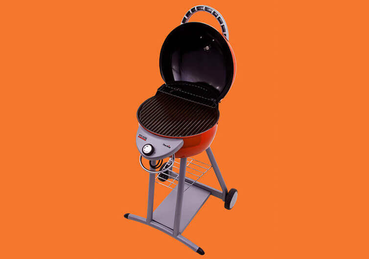 Char-Broil Patio Bistro TRU-Infrared Electric Grill Open