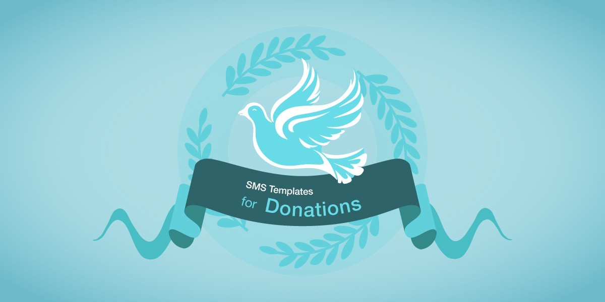 10 SMS templates to help you collect donations