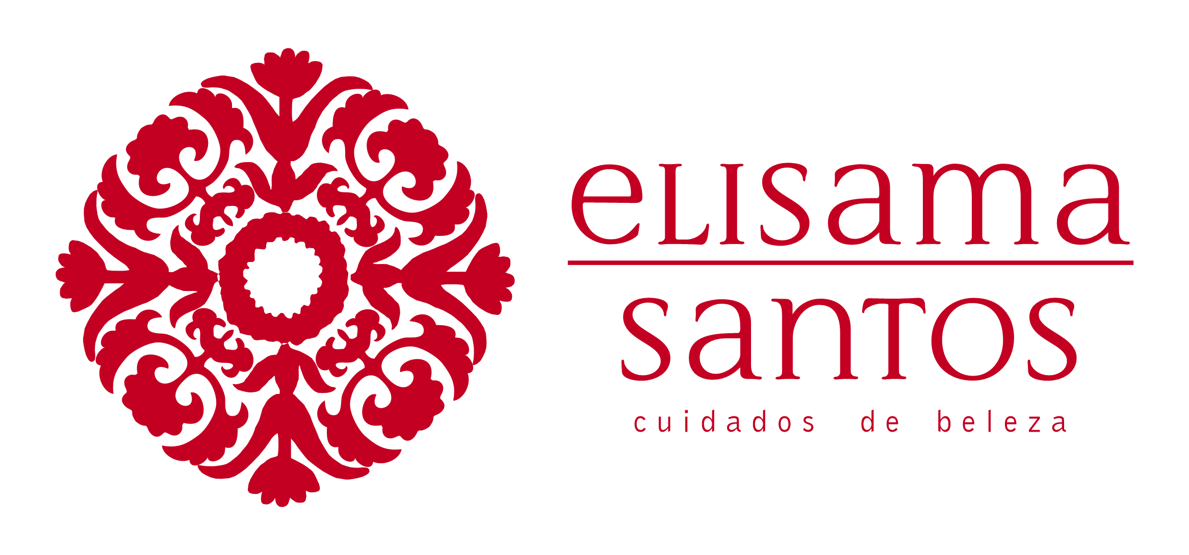 Logotipo Elisama Santos - Cuidados de Beleza