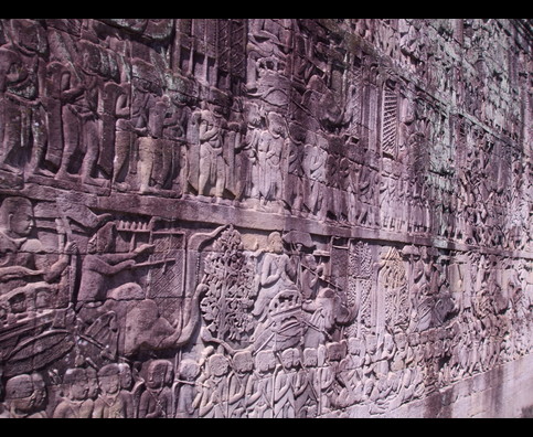 Cambodia Angkor Walls 18