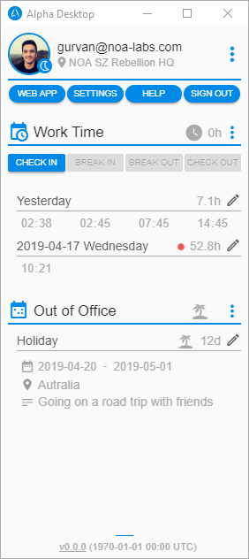 Current Location Manual