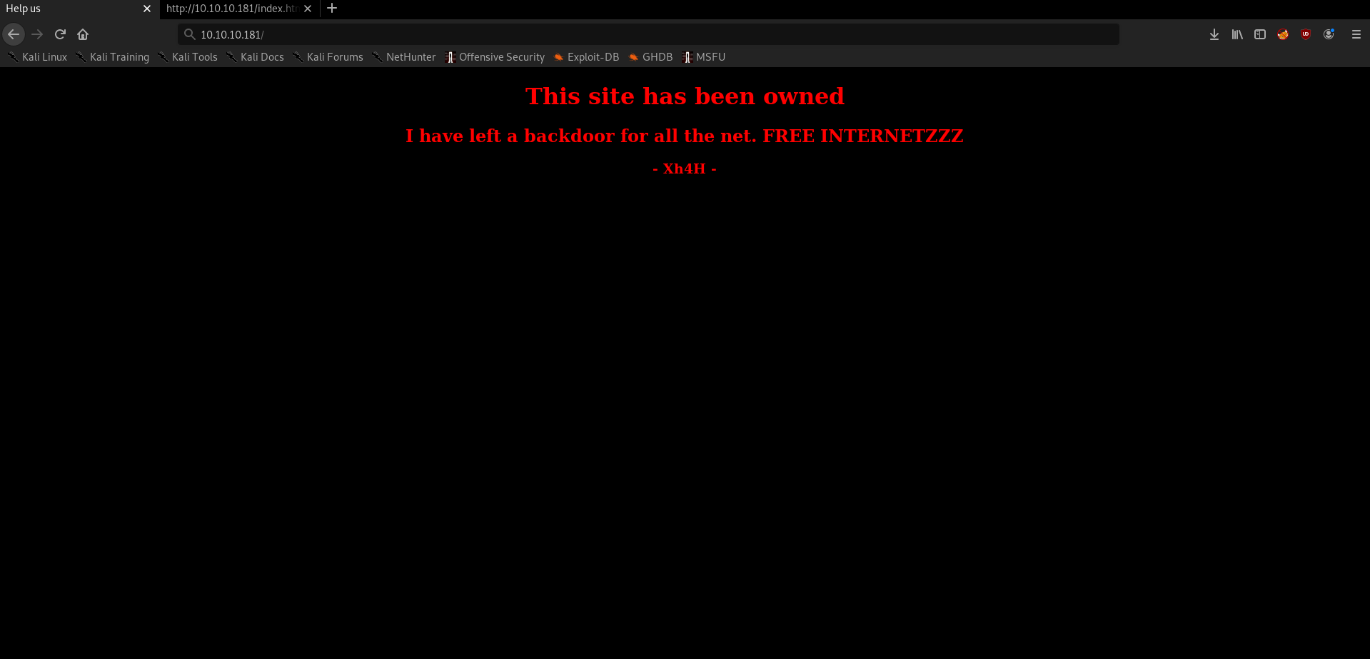 Web index