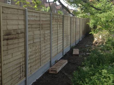 Post and Panel Fencing