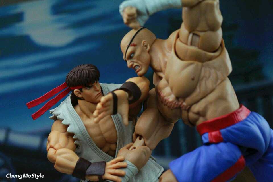 「ChengMoStyle」Street Fighter II - Ryu VS Sagat