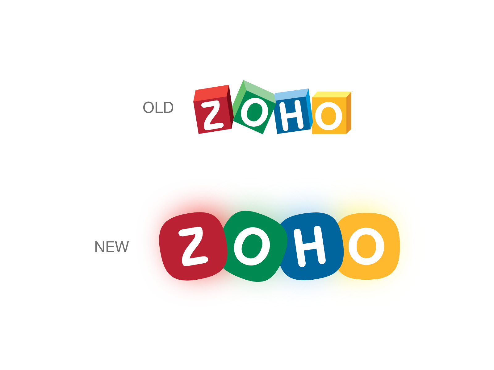 Zoho Logo Redesign Plus Ui Designs