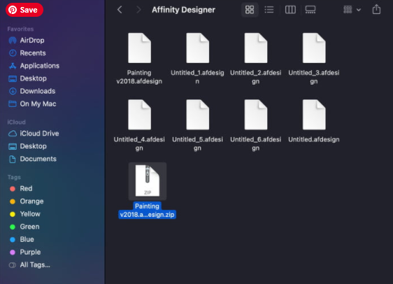 how to make a zip folder on mac