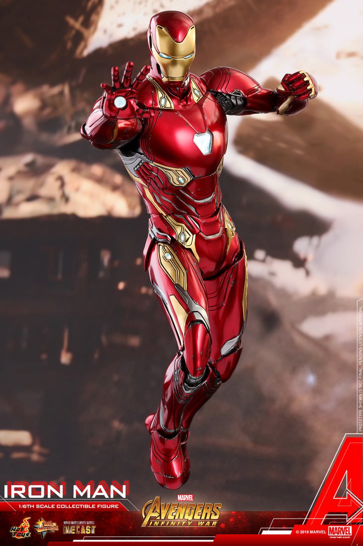 Hot Toys Avengers: Infinity War MMS473D23 Iron Man Mark L 1/6 Scale Collectible Figure Hot Toys Avengers: Infinity War MMS473D23 Iron Man Mark L 1/6 Scale Collectible Figure