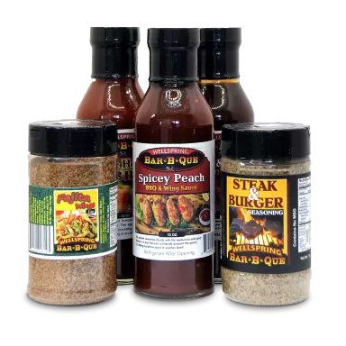 grill seasoning and sauces