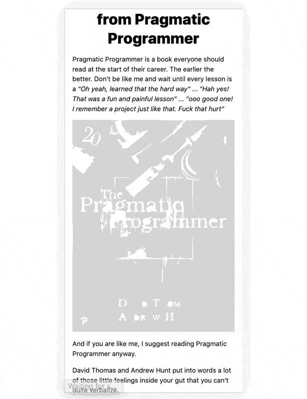 New blur up effect on images