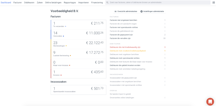 debiteurenbeheer software