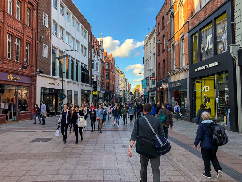 Grafton Street, Dublin, Ireland 