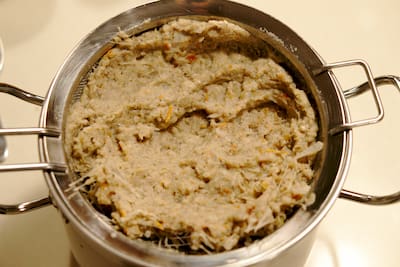 fotografía del plato