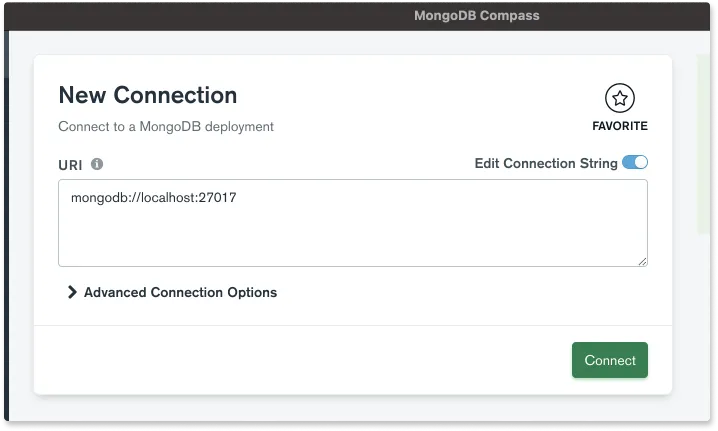 MongoDB Data Connection