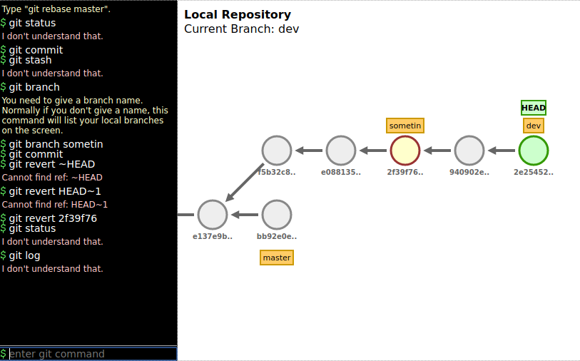 Figure 1: A screenshot of the site