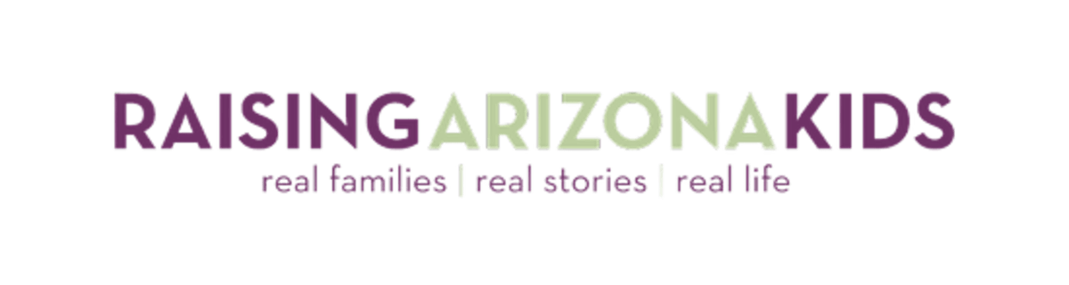 Raising arizona kids logo.